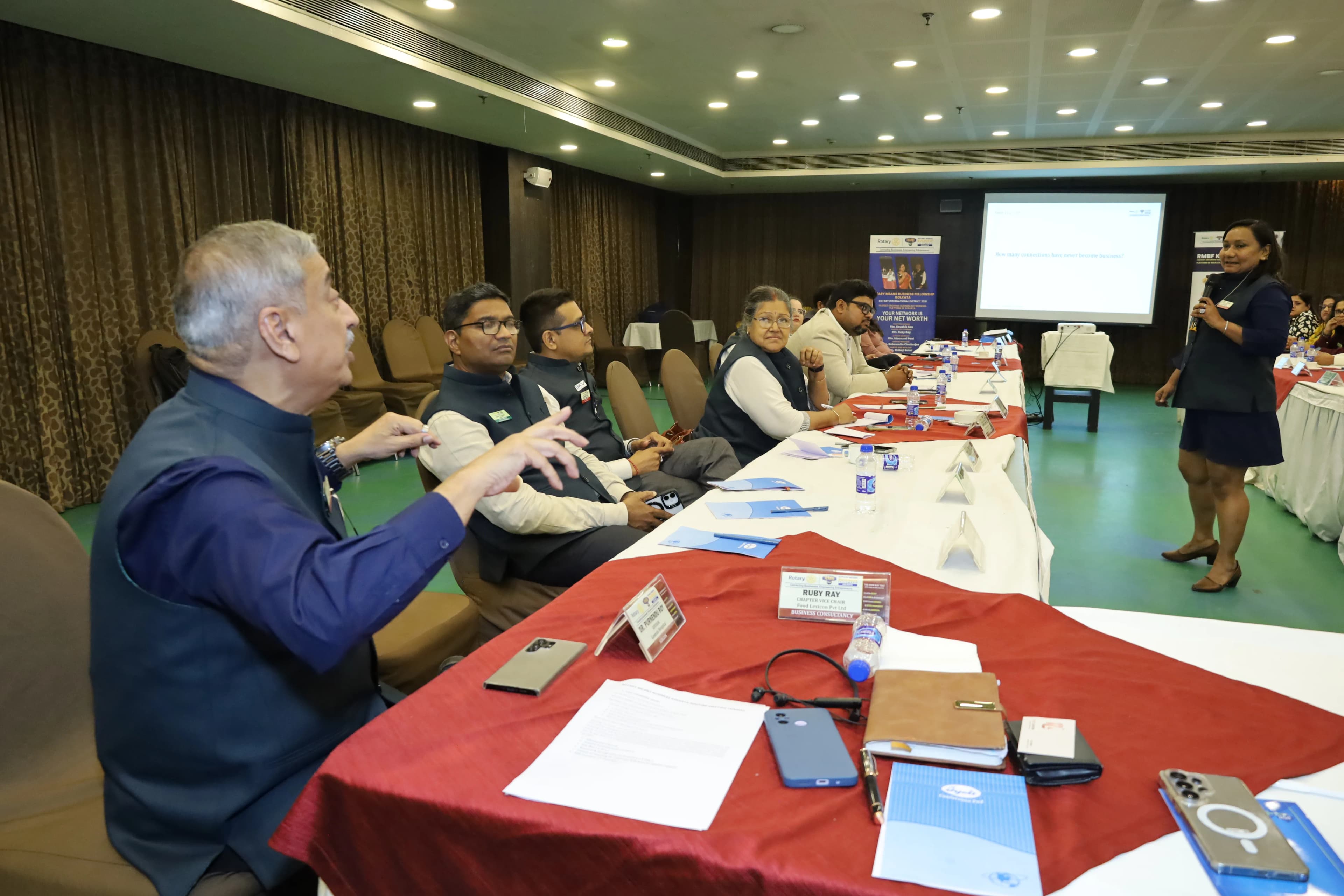 RMBF Kolkata members at a chapter meeting