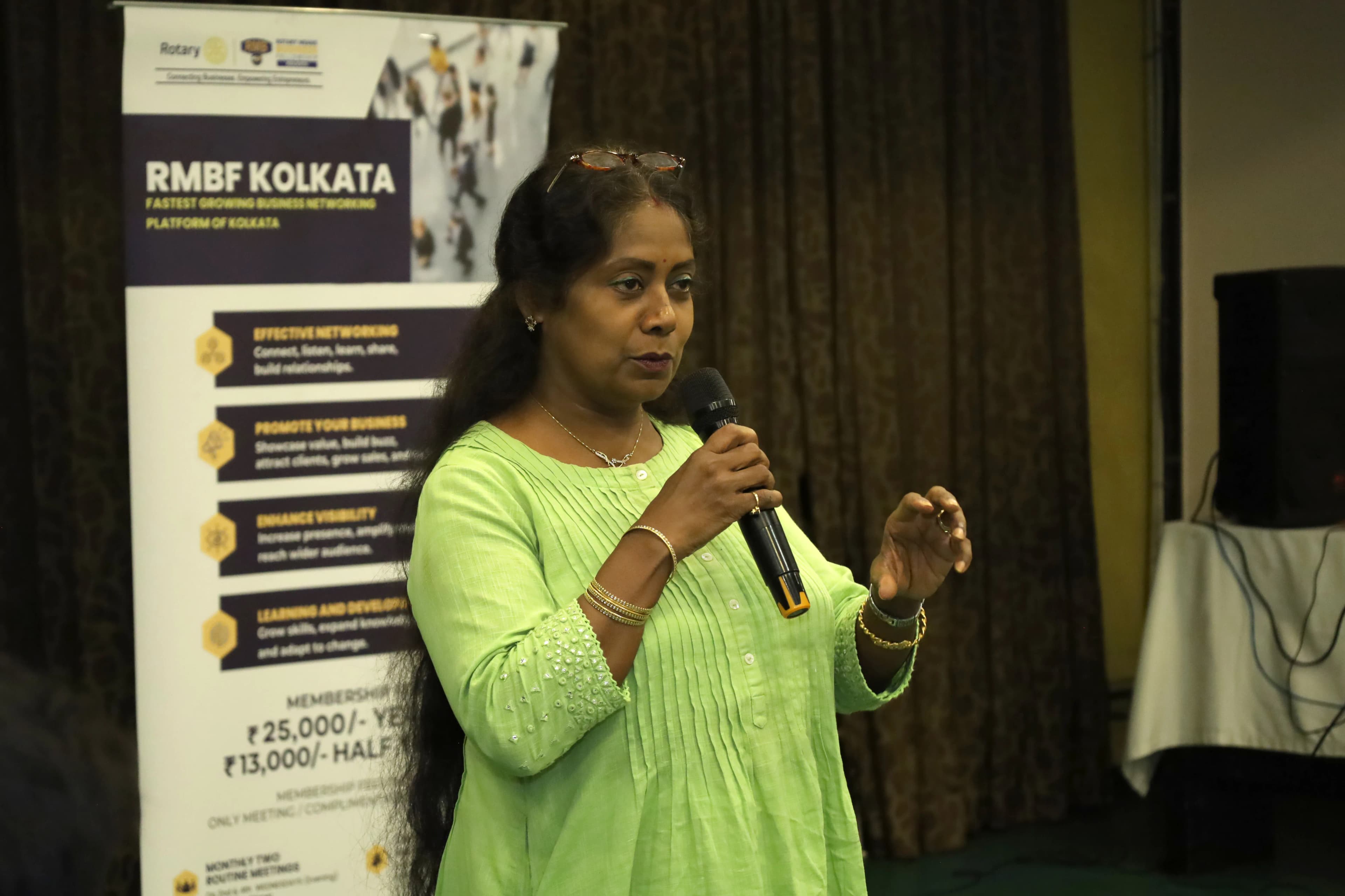 RMBF Kolkata members at a chapter meeting