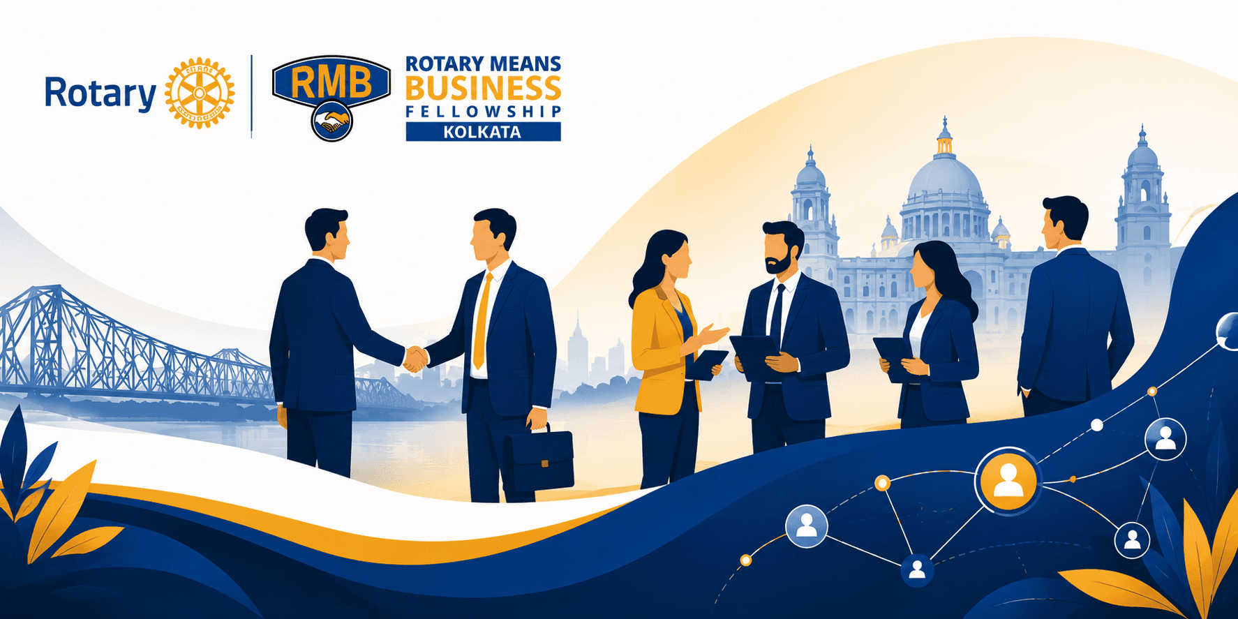 RMBF Kolkata members gathered for a chapter meeting