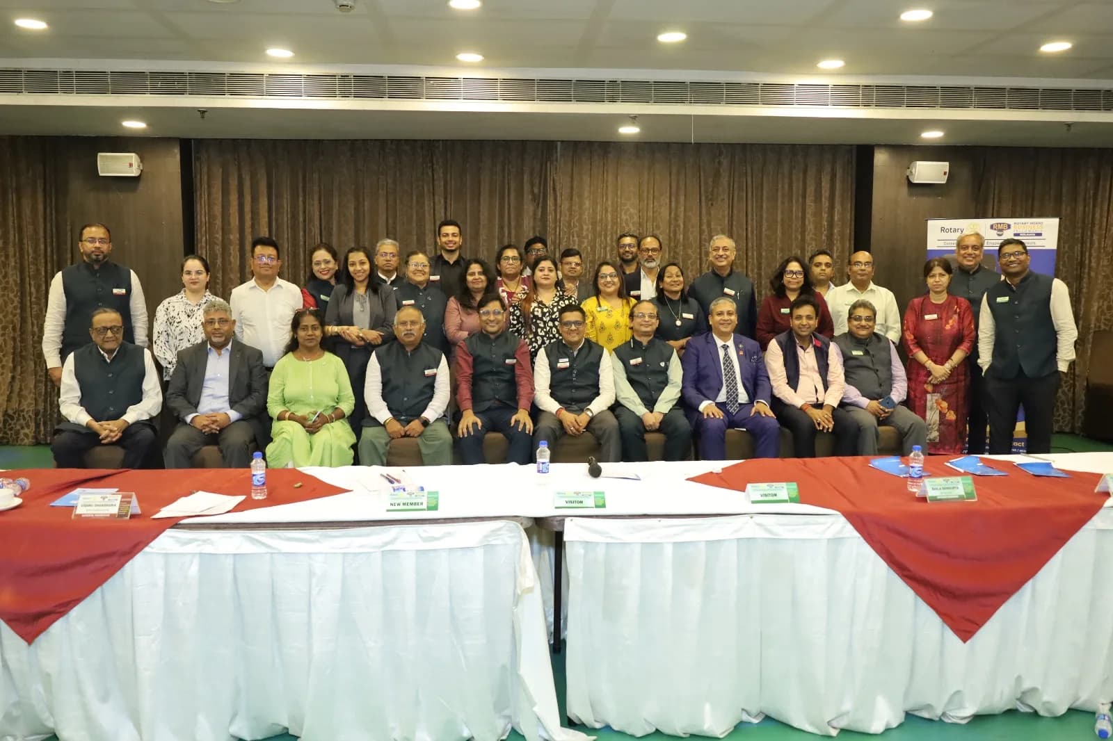 RMBF Kolkata members and visitors at a chapter meeting