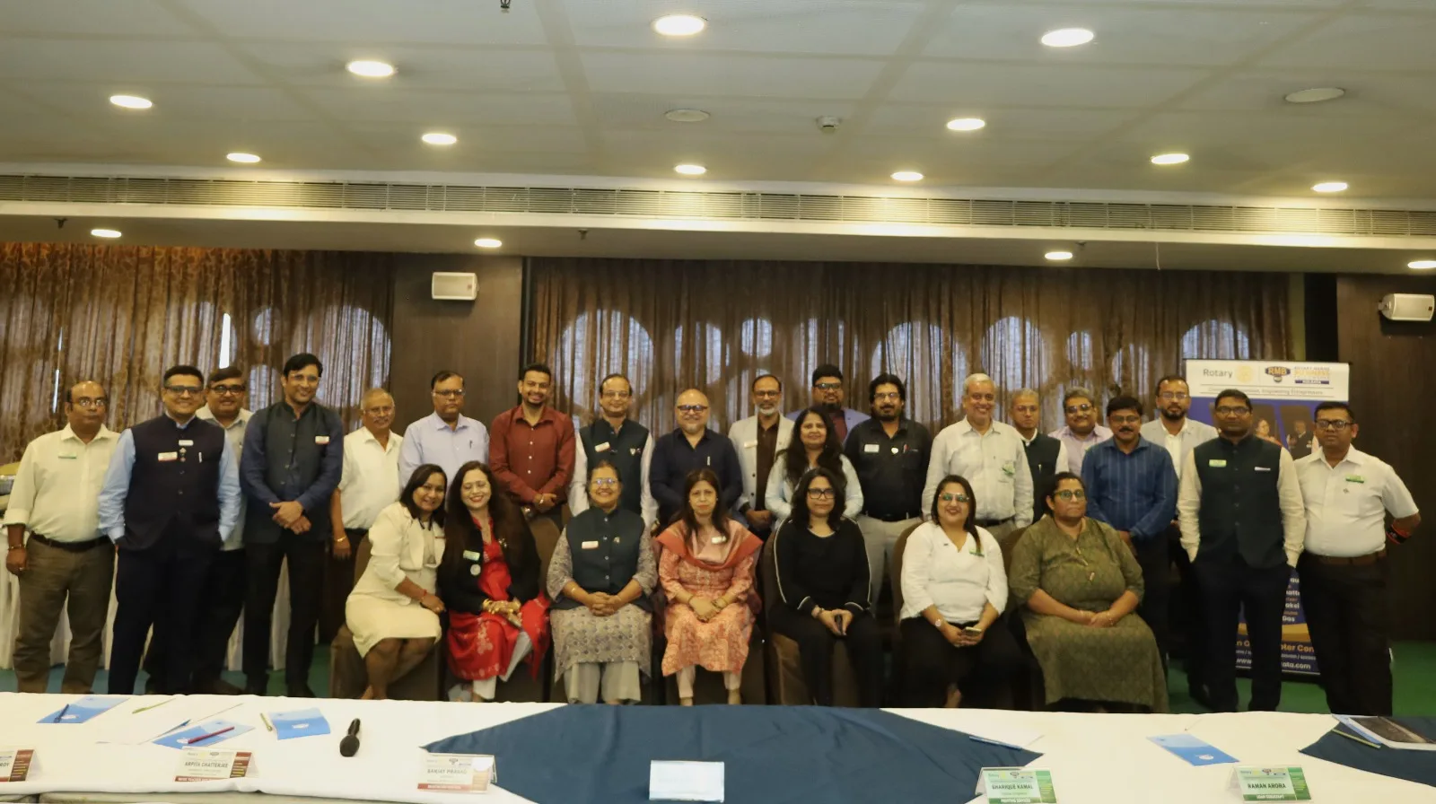 RMBF Kolkata members together after a chapter meeting